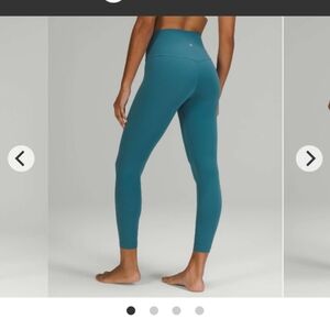 EUC: LULULEMON ATHLETICA; ALIGN HIGH-RISE PANT, 25".